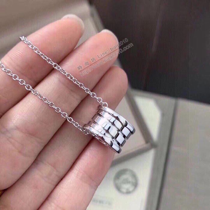 Bvlgari飾品 寶格麗B.ZERO1系列彈簧項鏈  zgbq3331